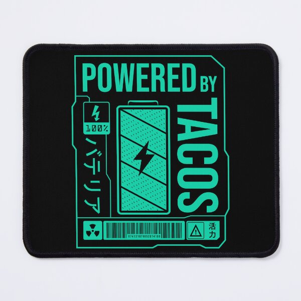 Item preview, Powered by Tacos - Green Label designed and sold by forgottenfuture.