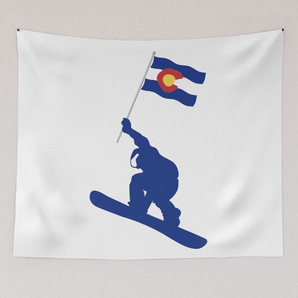 Item preview, Colorado Snowboard Flag designed and sold by Esskay Designs.