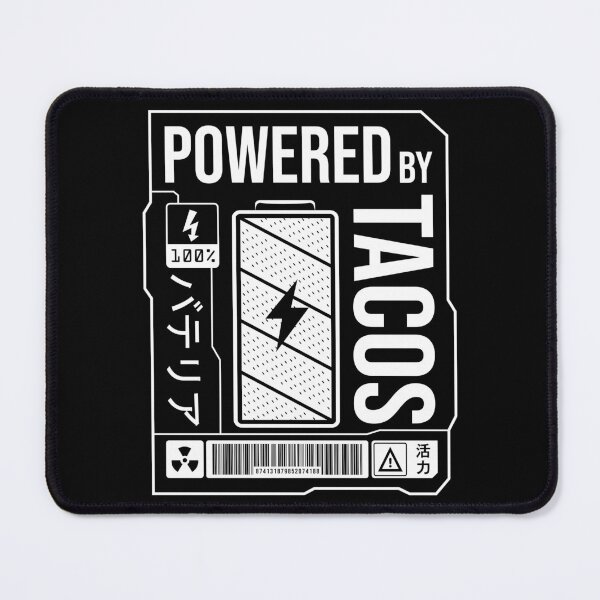 Item preview, Powered by Tacos - White Label designed and sold by forgottenfuture.