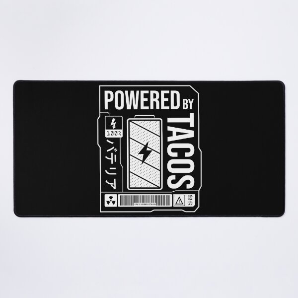 Item preview, Powered by Tacos - White Label designed and sold by forgottenfuture.