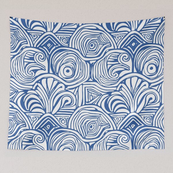 Item preview, Beautiful design inspired by the waves of the sea designed and sold by huape.
