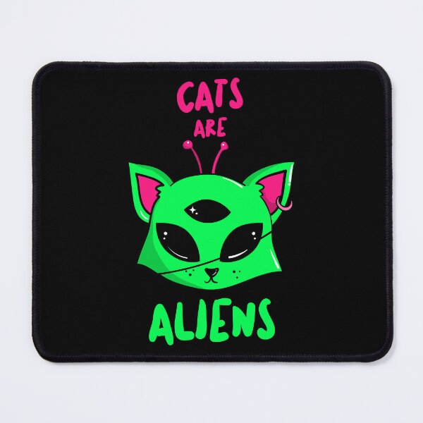 Item preview, Los gatos son extraterrestres designed and sold by Avrostore.