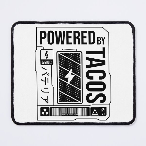 Item preview, Powered by Tacos - Black Label designed and sold by forgottenfuture.