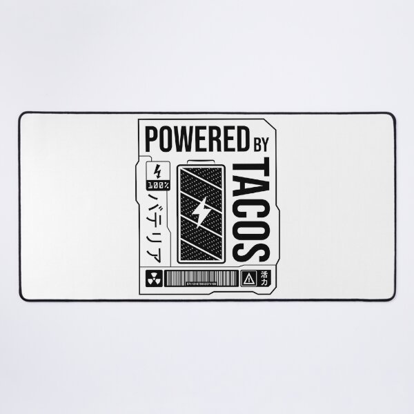 Item preview, Powered by Tacos - Black Label designed and sold by forgottenfuture.