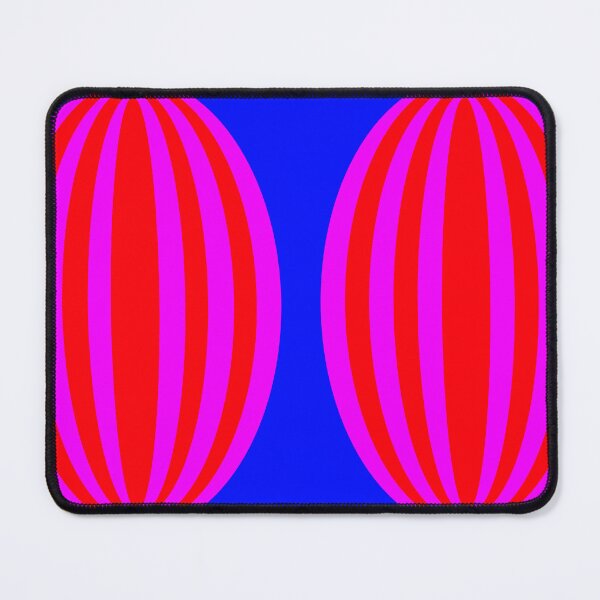 Item preview, Two Purple and Red Elipses  designed and sold by GEOMETRIC ART   .