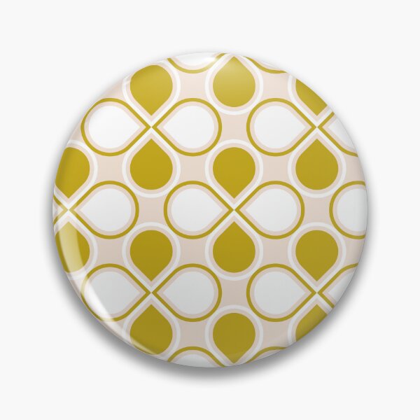 Artikelvorschau, Cute lime green, beige and white retro pattern entworfen und verkauft von gamboling.