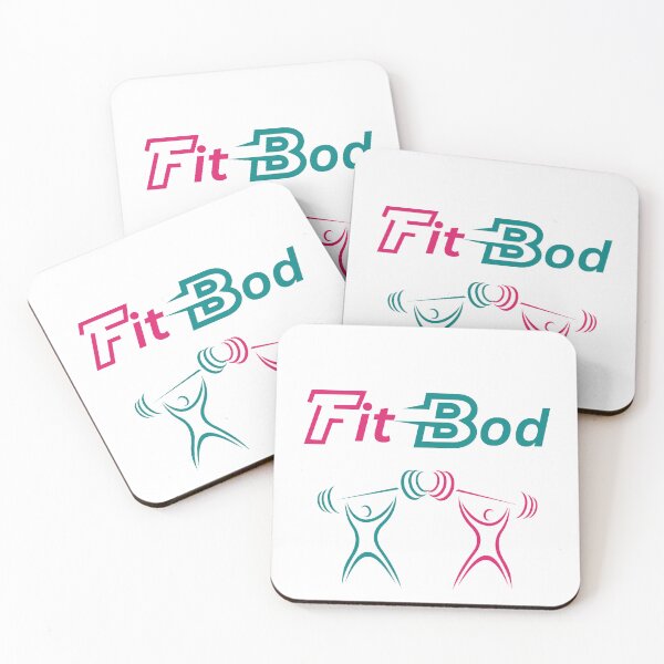 Item preview, Fit Bod-White Background  designed and sold by Trendi61.
