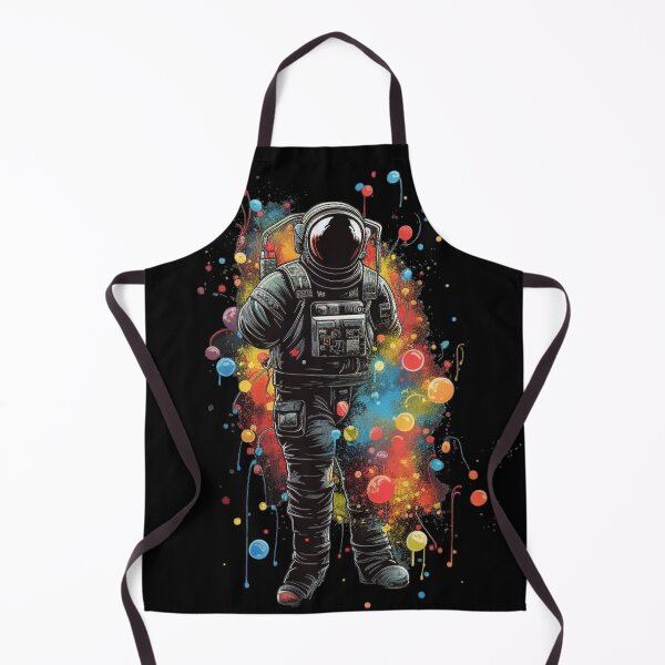 Item preview, Colorful Subspace Bubbles Surround Astronaut in Space Suit designed and sold by ATEGO.