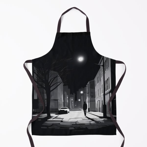 Item preview, Midnight Stroll: Cityscape Urban Art Minimalism Street Photography Quiet Serene  designed and sold by DigiNook.