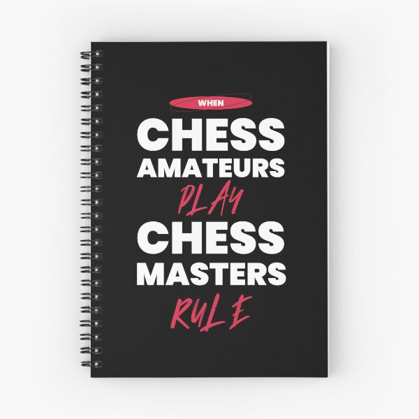 Item preview, When Chess Amateurs Play, Chess Masters Rule - Tournament designed and sold by Winter--Flowers.