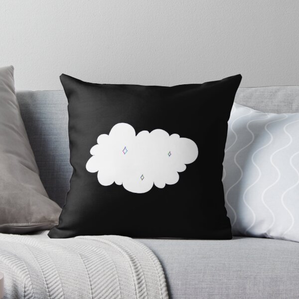 at Home Puffy Cloud Plush Throw Pillow