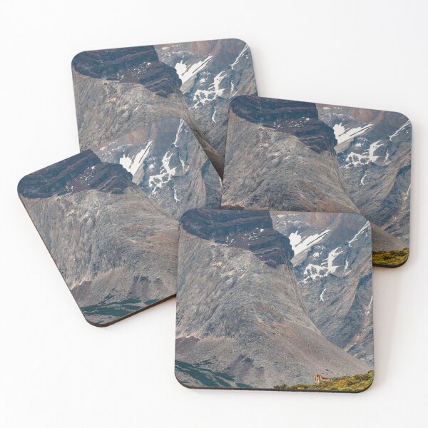 Item preview, Guanacos and the Rugged Mountains of Torres del Paine designed and sold by Pedro-Carrilho.