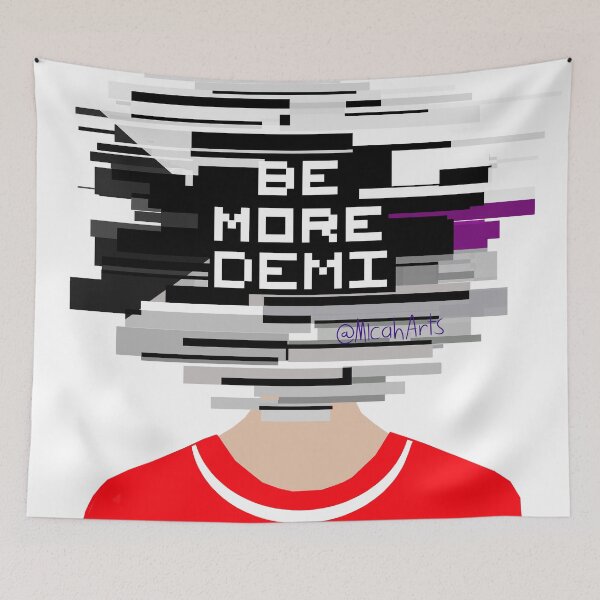 Item preview, Be More Demi, Be more Chill Design designed and sold by MicahArts.
