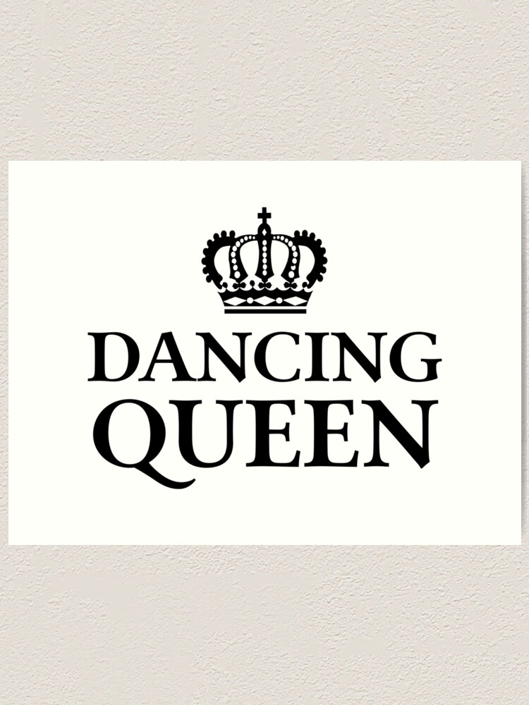 Wall Art Print, Dancing Queen