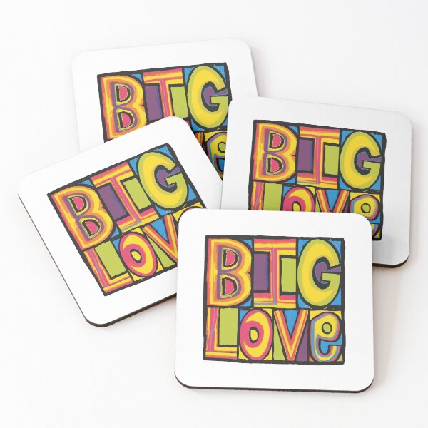 Item preview, Happy Mondays 'BIG LOVE' Design designed and sold by Rodney's Marketplace.