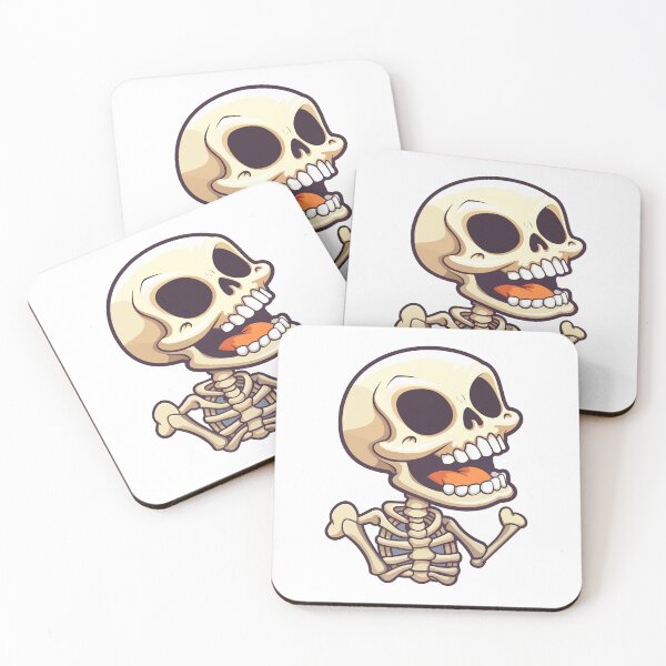 Item preview, Laughing Skeleton, Skeleton Emoji designed and sold by Artwyz.