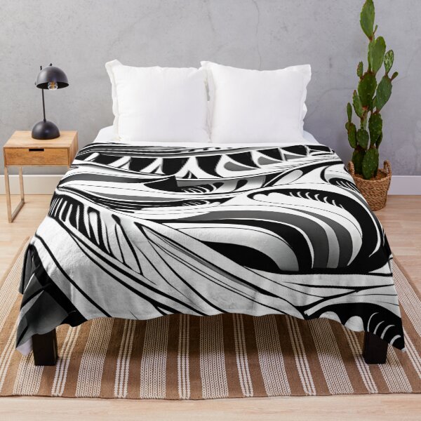 Item preview, Leaf pattern. flower art. 4 in black and white. designed and sold by altohero.