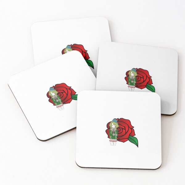 Item preview, Kanna of Roses Your Turn To Die Sticker designed and sold by Xeinakingdom.