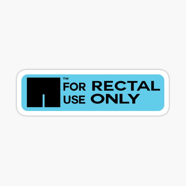 500pcs for Rectal Use Only Stickers 1.5 inches x 3/8 inches Waterproof Fun  Jokes Prank Stickers Fun Jokes Detachable Label - AliExpress