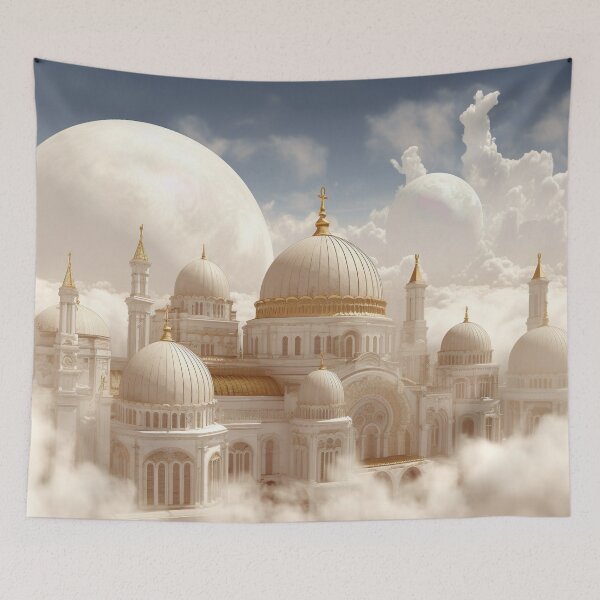 Item preview, Heavenly Roman Cathedral Above Clouds designed and sold by PrintCove.