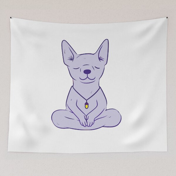 Item preview, Namaste pup designed and sold by Ramona-Gliga.