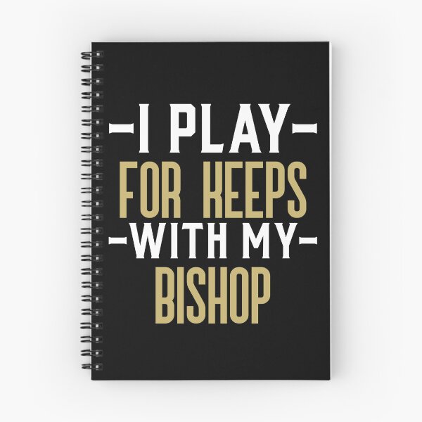 Item preview, I Play for Keeps With My Bishop - Pawn Chess designed and sold by Winter--Flowers.