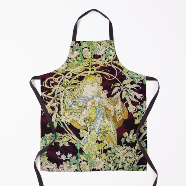Item preview, Woman with Daisy (ca. 1898 or 1900) by Alphonse Maria Mucha under CC0 license. designed and sold by paulo silveira.