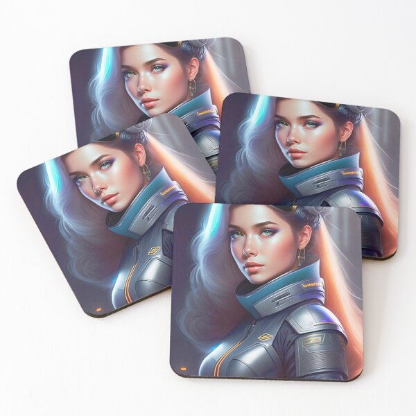 Item preview, Sci-fi Girl designed and sold by Bunmigraphics .