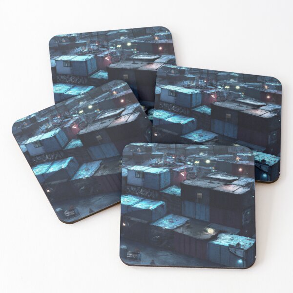 Item preview, Cyberpunk Slum City designed and sold by kinqs.