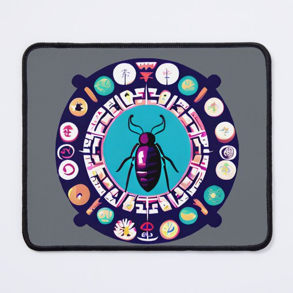 Item preview, tribal beetle designed and sold by Chubuter.