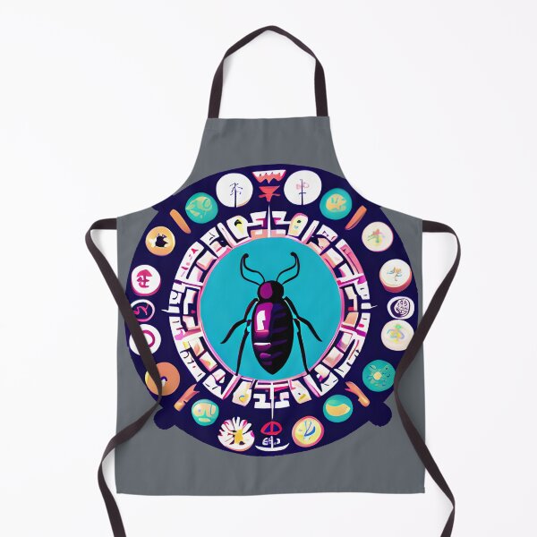 Item preview, tribal beetle designed and sold by Chubuter.