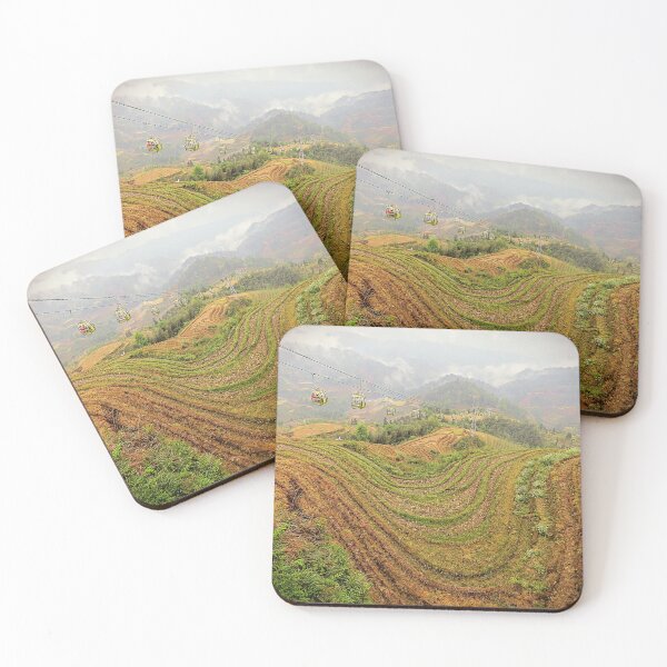 Item preview, Dazhai Cable Car in Longji Rice Terraces designed and sold by Linda Walsh.