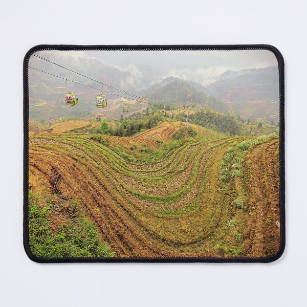 Item preview, Dazhai Cable Car in Longji Rice Terraces designed and sold by Linda Walsh.