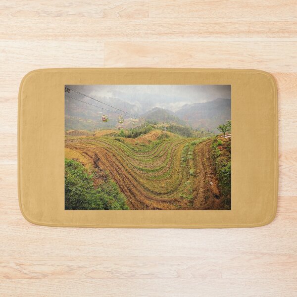 Item preview, Dazhai Cable Car in Longji Rice Terraces designed and sold by Linda Walsh.