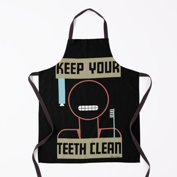 Item preview, Keep Your Teeth Clean vintage poster from 1938 designed and sold by ArchimedesPrime.