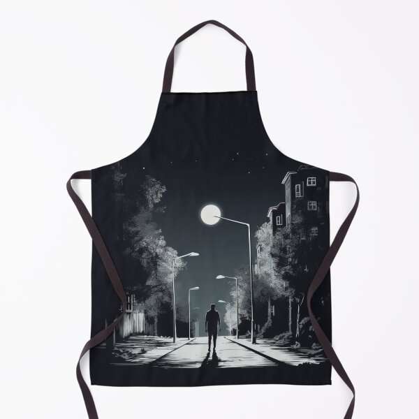 Item preview, Midnight Stroll: Cityscape Urban Art Minimalism Street Photography Quiet Serene  designed and sold by DigiNook.