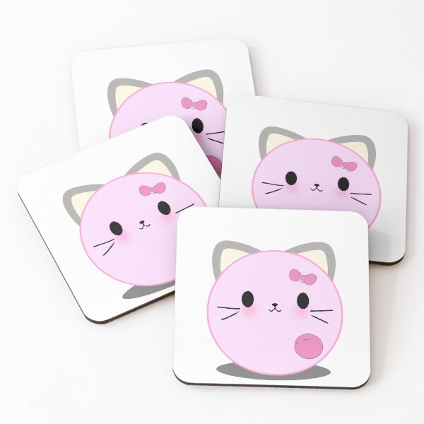 Item preview, Pink cat designed and sold by kinqs.