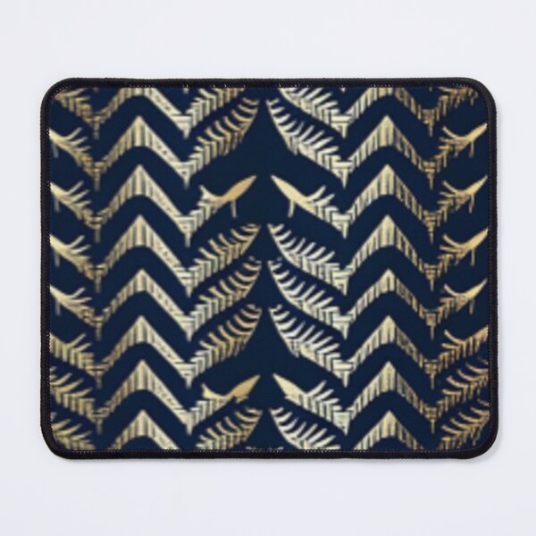 Item preview, Fishbone Navy Pattern designed and sold by PrintPalace23.