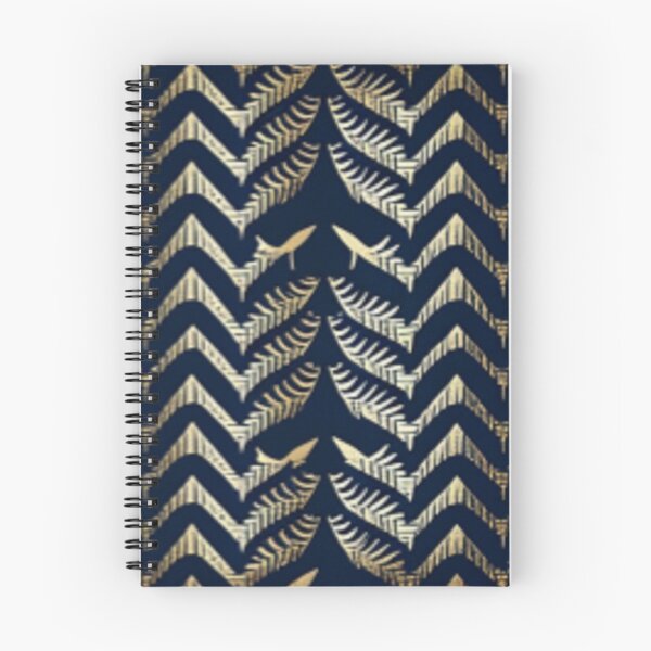 Item preview, Fishbone Navy Pattern designed and sold by PrintPalace23.