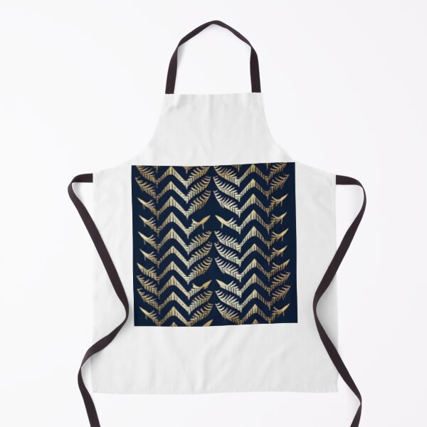 Item preview, Fishbone Navy Pattern designed and sold by PrintPalace23.