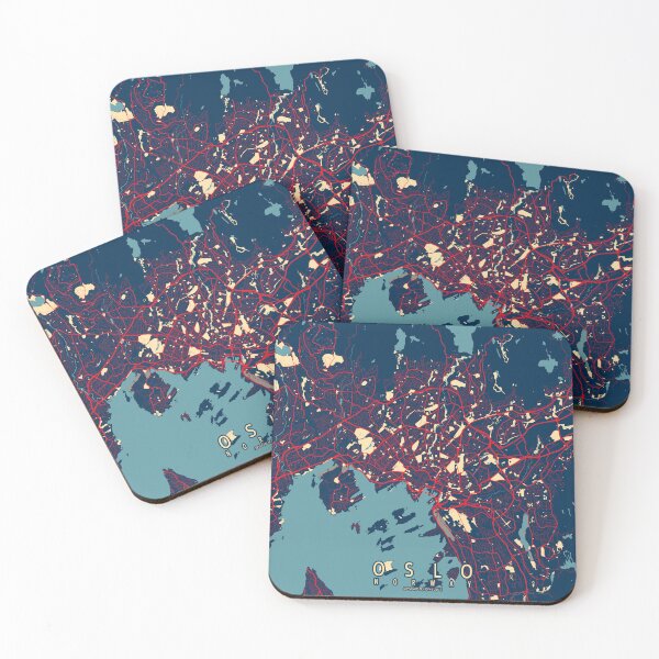 Item preview, Oslo City Map of Norway - Hope designed and sold by deMAP.