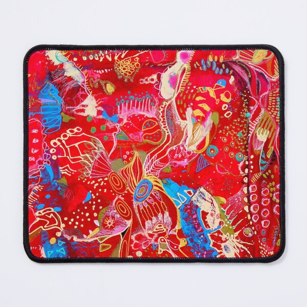 Item preview, 518 the beauty of art, red abstract subconscious designed and sold by Veera Zukova.
