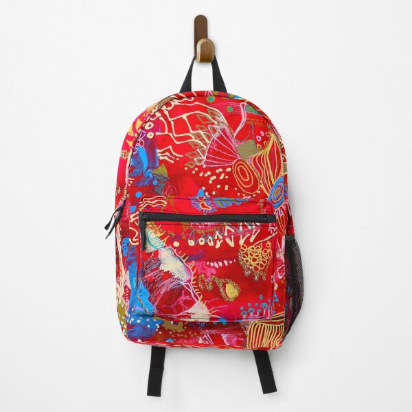 Item preview, 518 the beauty of art, red abstract subconscious designed and sold by Veera Zukova.