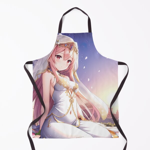 Item preview, Beautiful anime princess with face veil in nature designed and sold by RK - Shop.