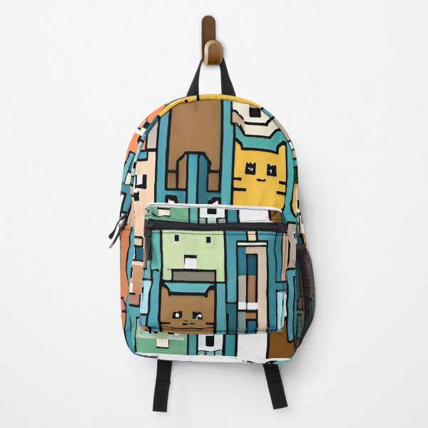 Item preview, Seamless pattern with cats in the city. Vector illustration. designed and sold by LooperSDart.