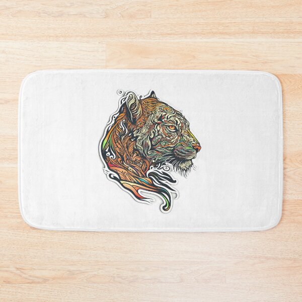 Item preview, Beautiful Abstract Tiger Face Art designed and sold by PeteRascal.
