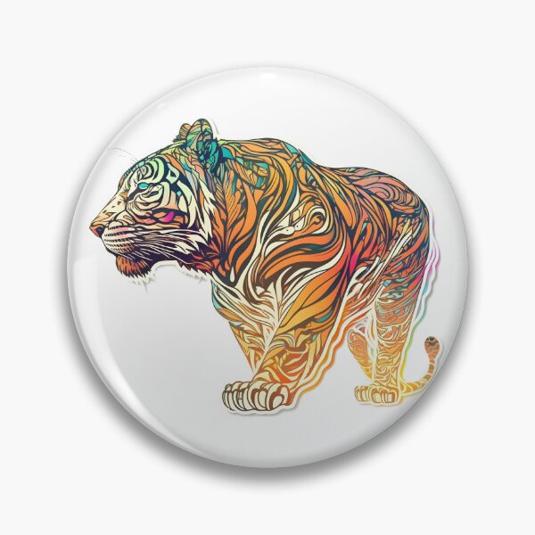 Item preview, Beautiful Abstract Tiger Art designed and sold by PeteRascal.