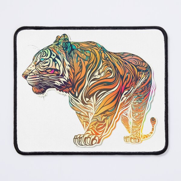 Item preview, Beautiful Abstract Tiger Art designed and sold by PeteRascal.