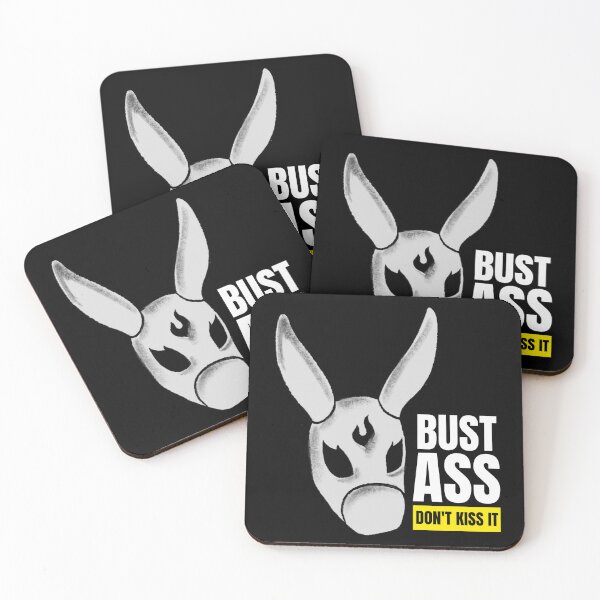 Item preview, Bust Ass Don't Kiss It - Badass Donkey designed and sold by Bravebud.