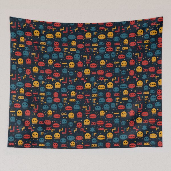 Item preview, colorful little ghosts designed and sold by imagenia.